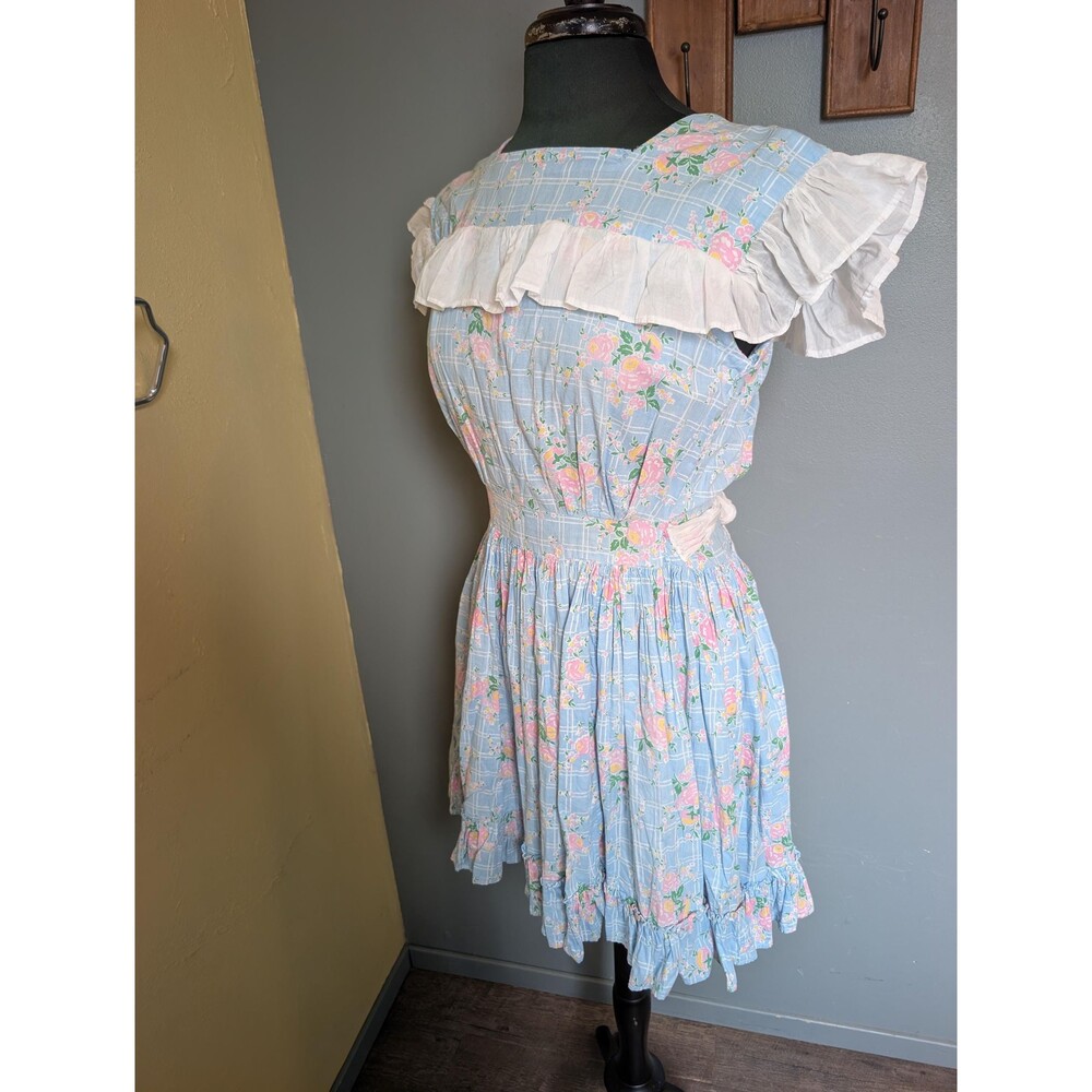Vintage Babydoll Dress; 60s/70s Mini Dress